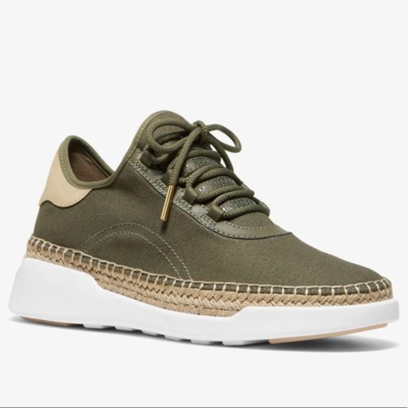 michael kors olive sneakers